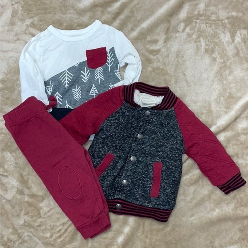 First Impressions Boys 3 Piece Outfit